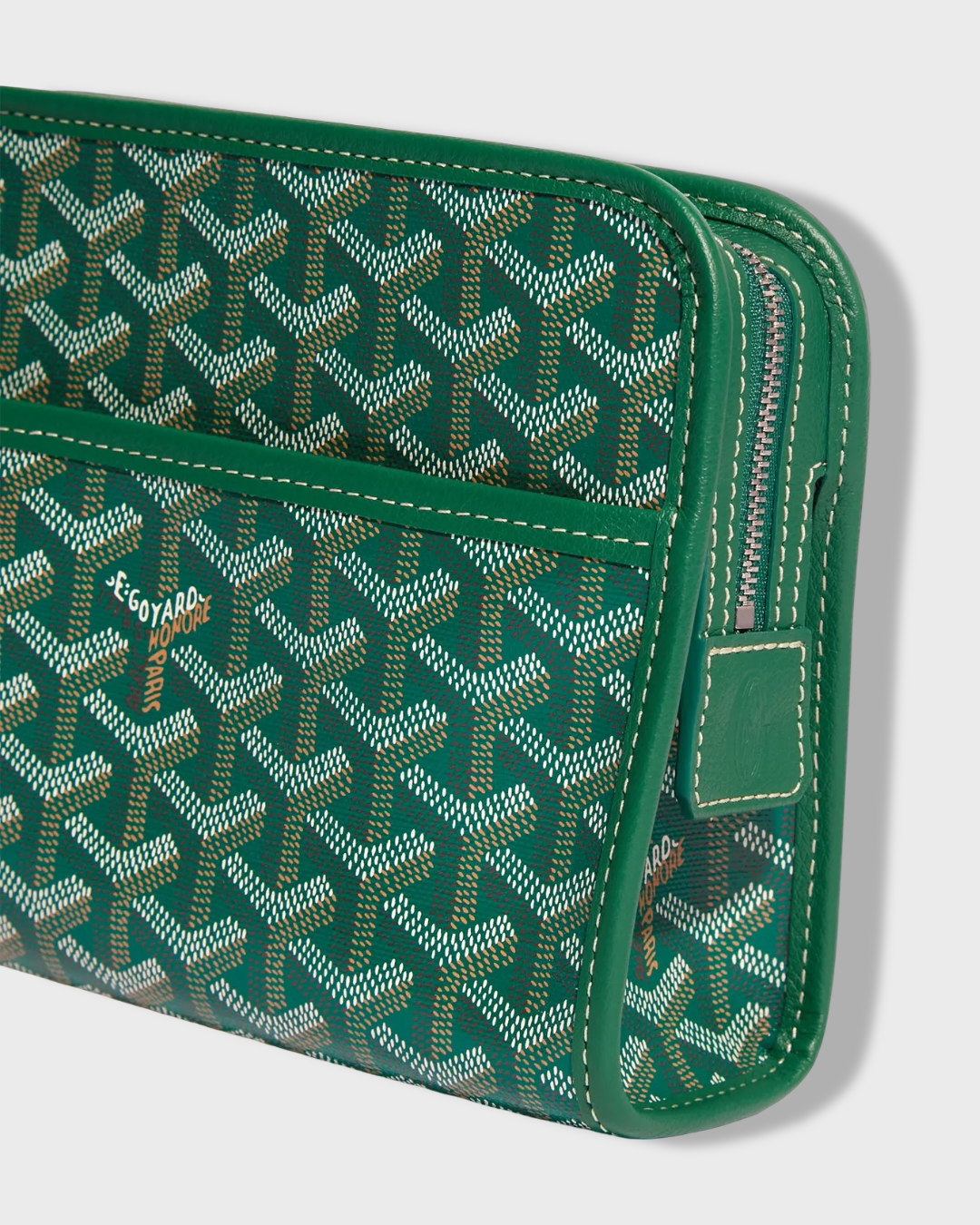 Goyard Jouvence Toiletry Bag '' Green ''