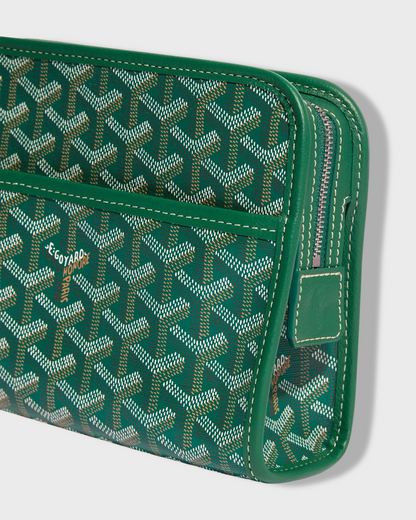 Goyard Jouvence Toiletry Bag '' Green ''
