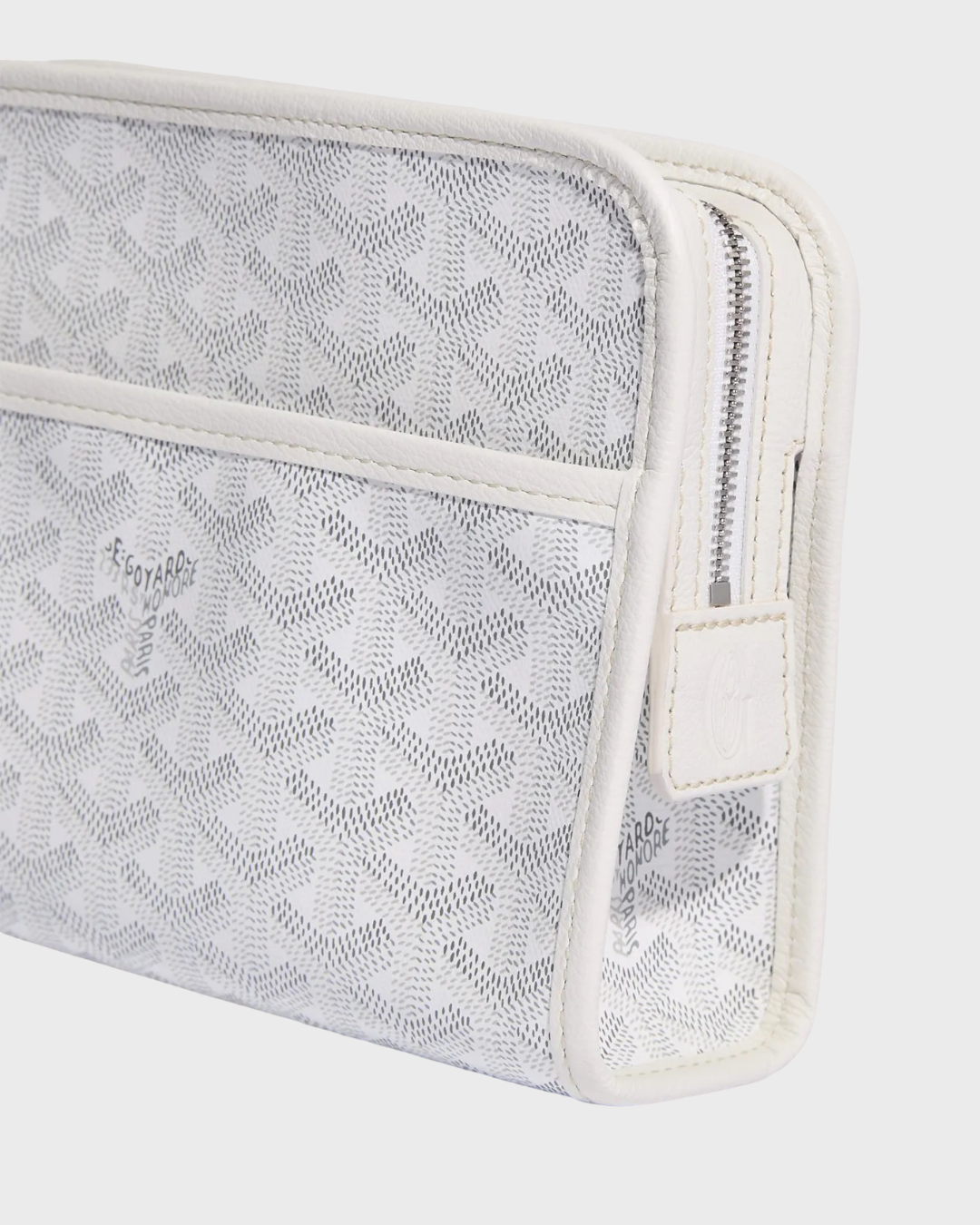 Goyard Jouvence Toiletry Bag '' White''
