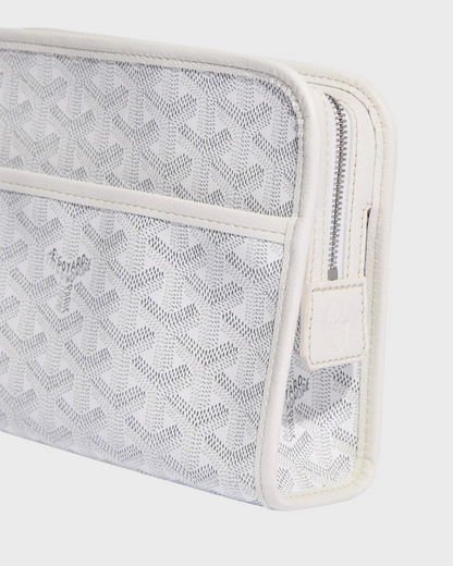 Goyard Jouvence Toiletry Bag '' White''
