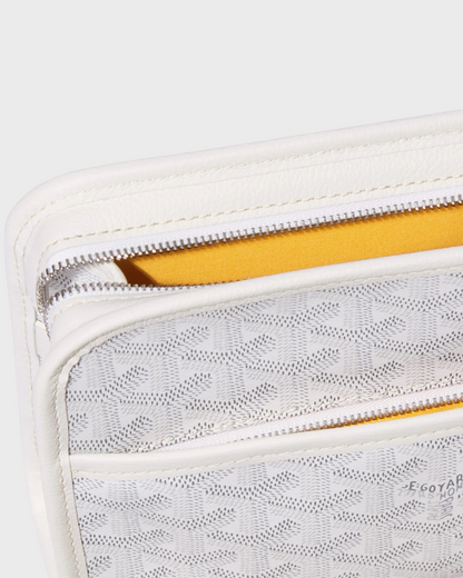 Goyard Jouvence Toiletry Bag '' White''