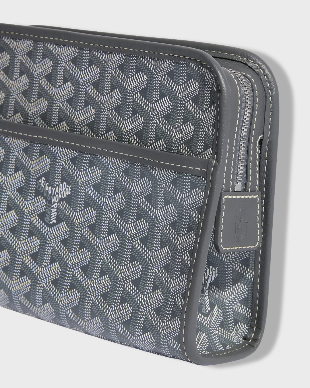 Goyard Jouvence Toiletry Bag '' Grey ''