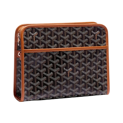 Goyard Jouvence Toiletry Bag '' Brown ''